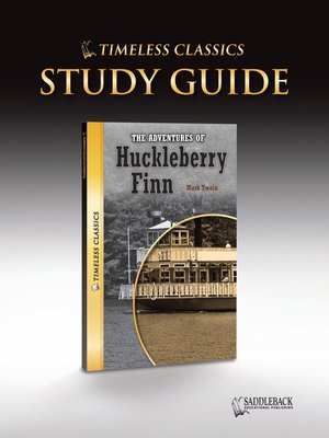 cover image of The Adventures of Huckleberry Finn Study Guide